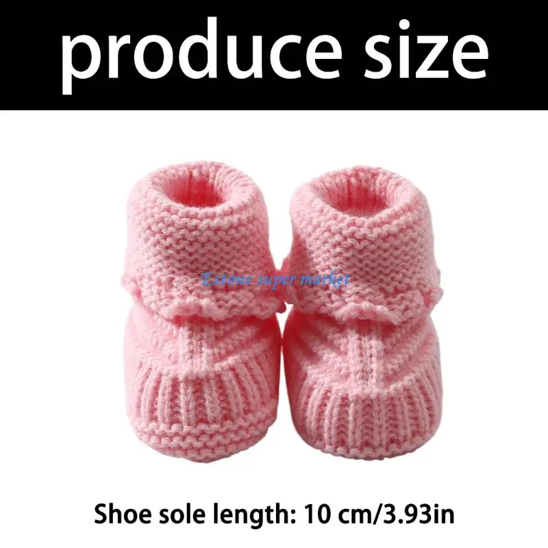 090B Daily Wear Baby Booties with Soft Texture and Ankle Top for Infant Home Wear and Gentle Daily Routine Use, 1 Pair