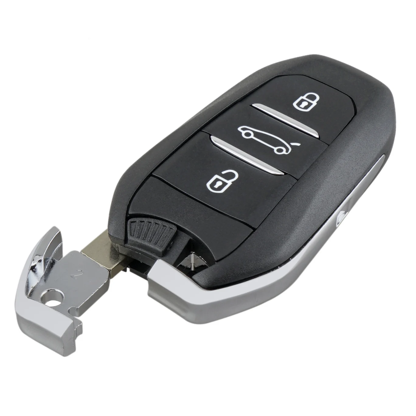 Car Smart Remote Key 3 Button 433Mhz 46 CHIP Fit for Peugeot 208 308 3008 508 5008 Traveller Expert