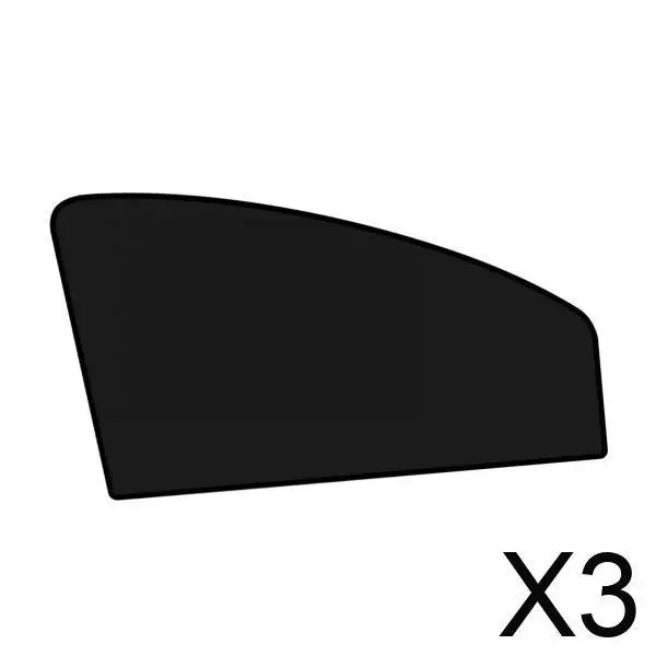 

Солнцезащитная шторка на окно автомобиля, черная, из резиновой ткани, на магнитах, отражает солнечный свет, для детей, животных, кемпинга