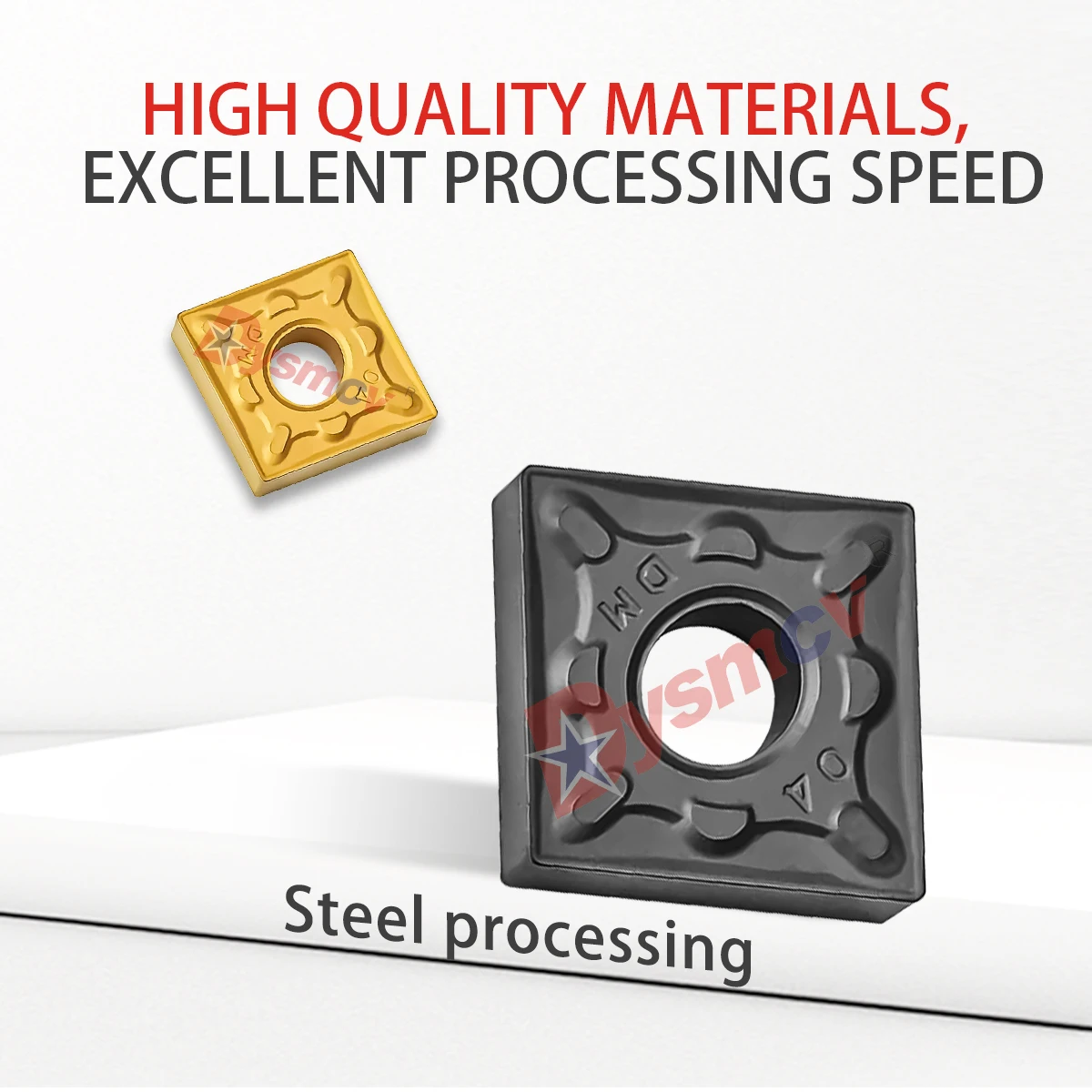 CNMG120404-DM CNMG120408-DM DBC252 DBC251 Turning Inserts Lathe Cutting Cutter Have Good Cutting Performance CNMG Series Insert