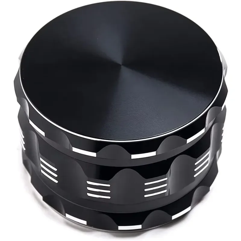 75mm Aluminum Herb Spice Grinder Tool for Herbs and Spices Manual Crusher Shredder Kitchen Accessory