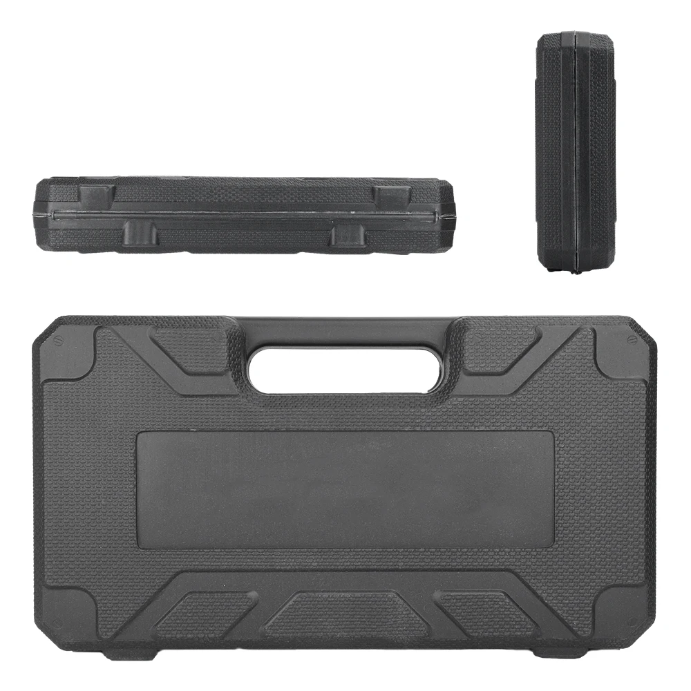 Nail Gun Storage Box With Cleaning Brush Goggles Maintenance Fluid Durable Portable Storage Box