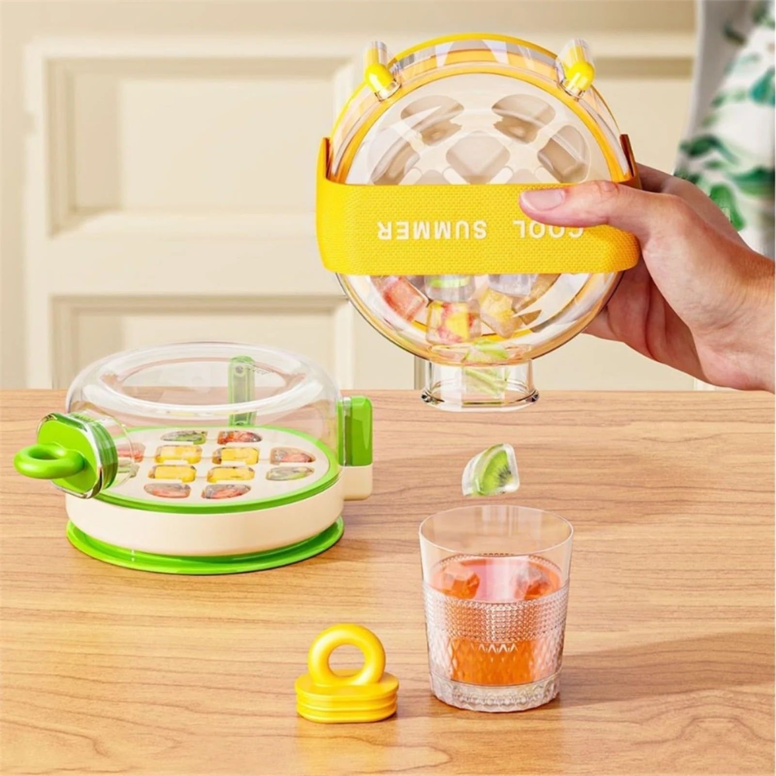 

Ice Cube Making Mold Creative Turtle Shaped Press Ice Box DIY Making Ice Cube Molds For Home Bar Use Summer Drink Accessories