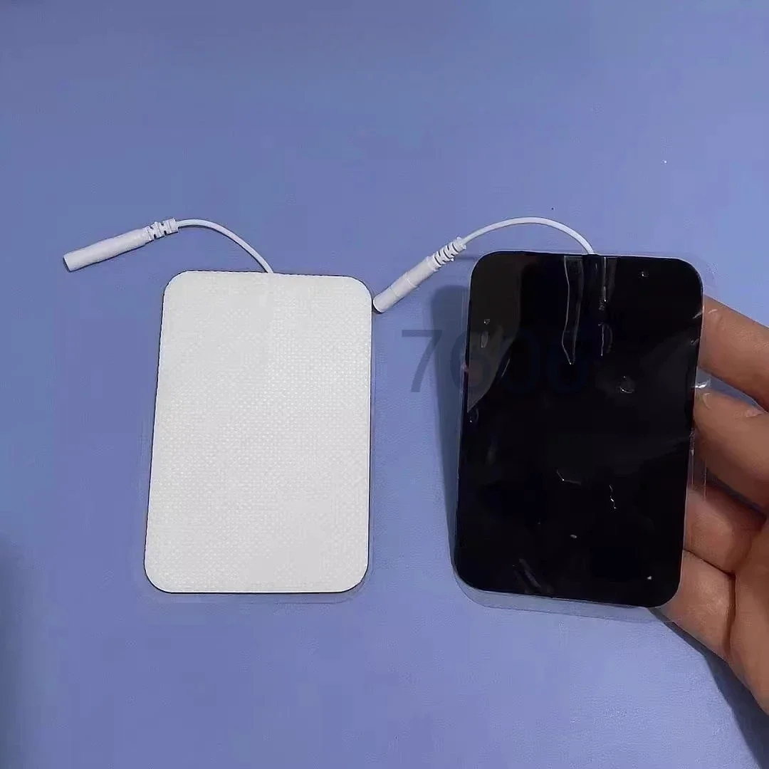 

20 шт./10 шт. 6*9 см самоклеющиеся большие прямоугольные 2,5 мм и 2,0 мм сменные электродные клейкие подушечки для массажера Tens Unit Ems