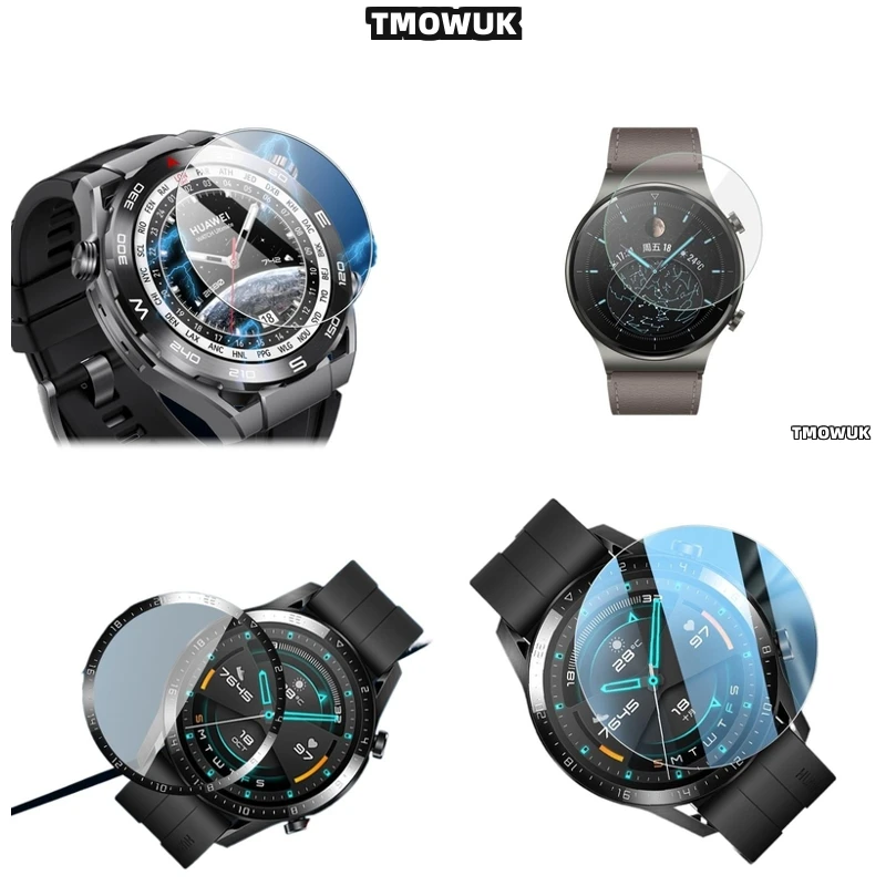 

For Huawei WATCH GT2 GT3 GT4 GT5 Pro Cyber Ultimate 41 42 43 46mm - Top Rated HD Protector, 9H Hardness, Bubble-Free & Case Comp
