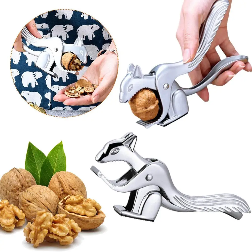 Picture 7: Walnut Clip Funnel Shaped Double Mouth Nut Clip Nutcracker Sheller Clip Clamp Plier Walnut Forceps Opening Tool Kitchen Tools