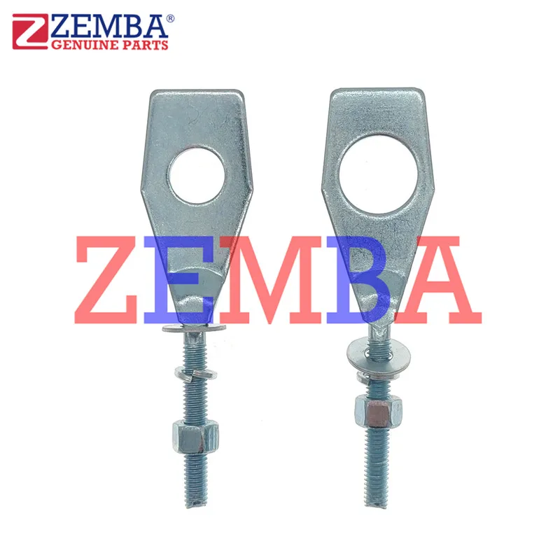 

1 SET IRON MOTORCYCLE CHAIN TENSIONER ADJUSTER WITH 13MM/18MM HOLE FOR EX5 SMASH110 BIZ WAVE ARGENTA110 AT110