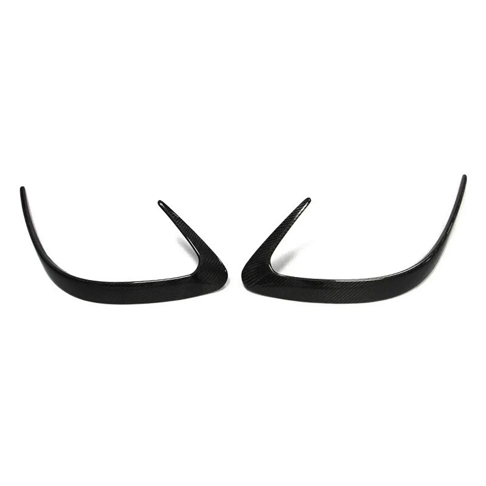 For Mercedes Benz GLE Class W167 2020 21 22 23 AMG Real Carbon Fiber Rear Bumper Wind knife Side Splitter Frame Trim Accessories - Image 6
