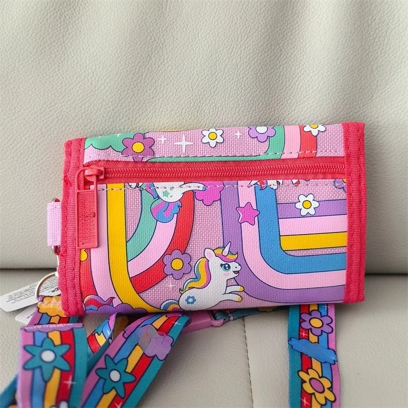 Australian Card Bag Series Student Wallet Storage Men's Short Wallet Subway Bus Card Neck Bag Portable Cartoon Decoration Pack view 4