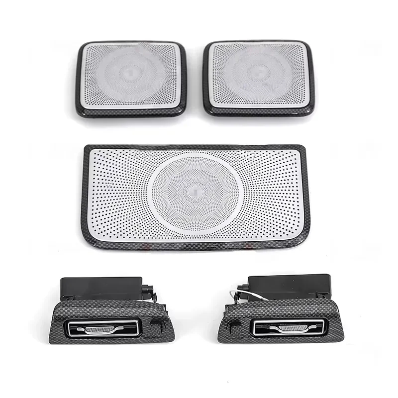 W464 Rear Berlin Sound Glow Horn Cover and B Pillar May Style Glow Air Vent for G-class W463A/W464 3D Berlin Speakers