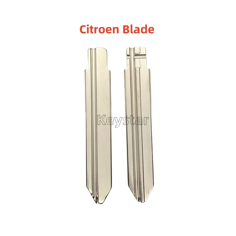 10 pçs/lote SX9 KD Chave Lâmina Dupla Face Chave Do Carro Em Branco Flip Chave Lâmina para Peugeot 806 Citroen Geely para KD KEYDIY Xhorse Remoto