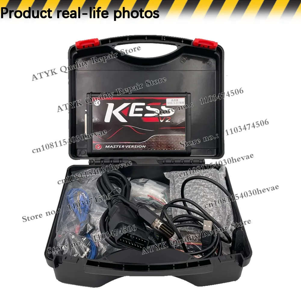 Kess V2 Master Online Ksuite 2.80 Red V5.017 OBD2 Scanner Manager Remap Kit ECU Flash Tool Unlimited KESS ECU Chip Programming view 2
