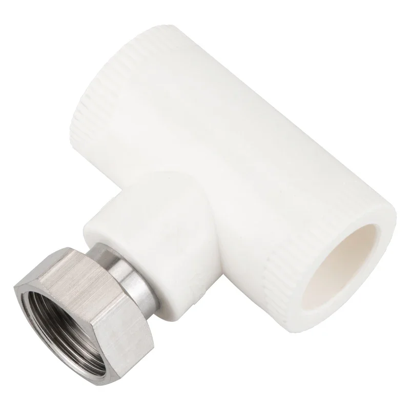 Ống Nhựa Liên 20/25/32/40/50 Sống Cổng Kết Nối Đồng Nữ Ren 1/2 "3/4" 1 "1.2" Thẳng/Khuỷu Tay/3 Đường Nước Thông Tắc Đường Ống