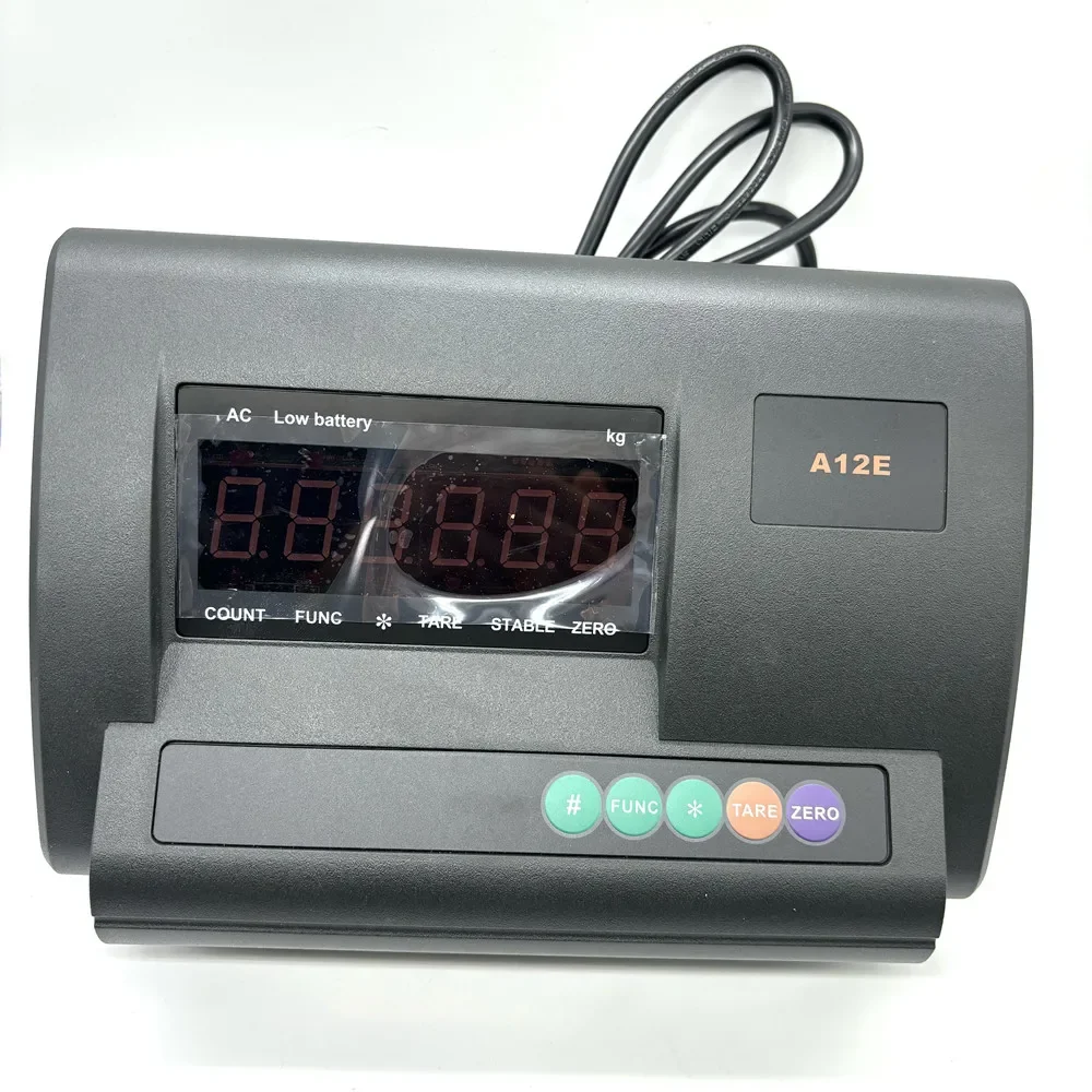 110V A12E Electronic weighing platform scale display instrument livestock industry 1-3 tons 5 tons measuring