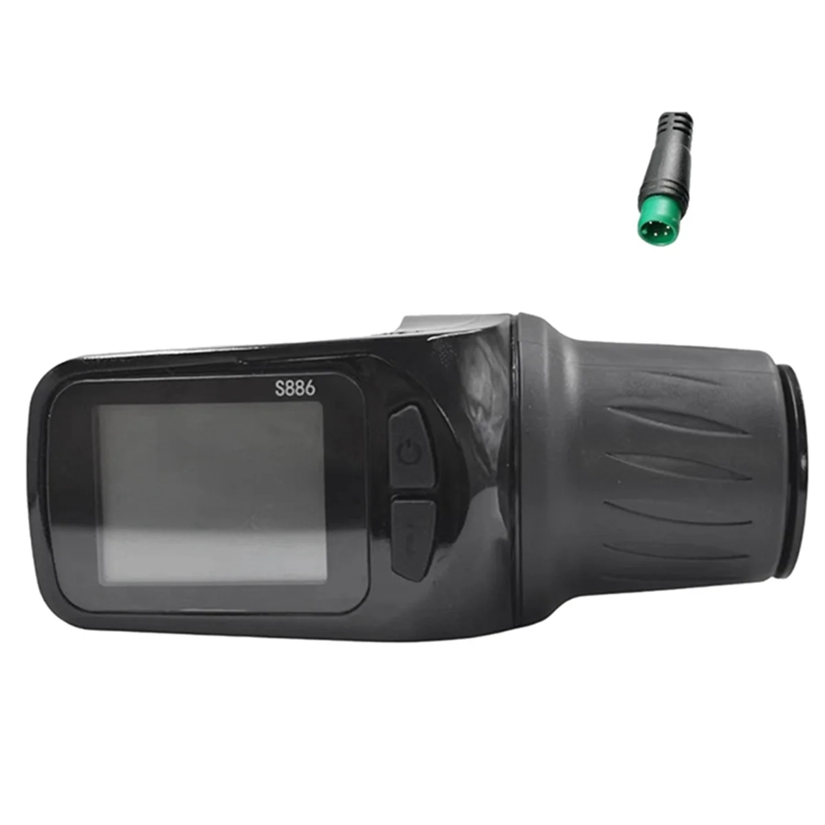 

ЖК-дисплей для электровелосипеда S886, регулируемая панель с поворотной дроссельной заслонкой, 24 В, 36 В, 48 В, 60 в, 5 контактов