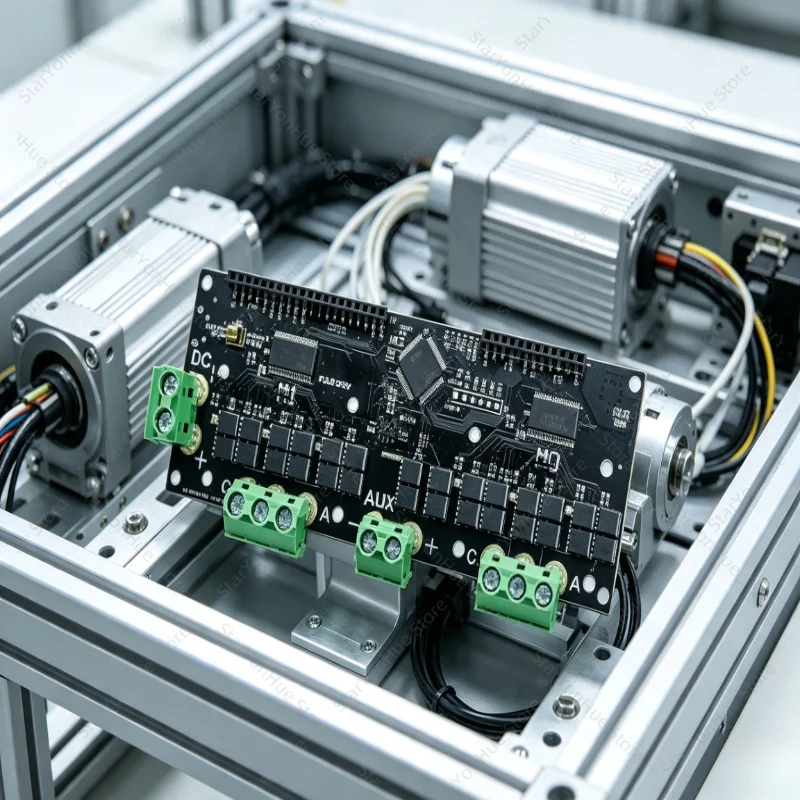Контроллер для двух серводвигателей Makerbase ODrive3.6, драйвер бесщеточного двигателя FOC BLDC