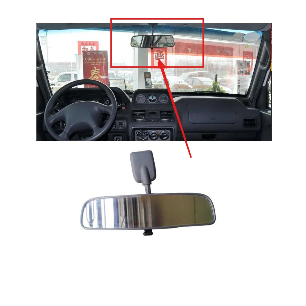 

1 Piece Indoor Glass For Montero 2nd Gen Interior Rear View Inner Mirror For Pajero V31 V32 V33 V43 Back View Glass MB774540