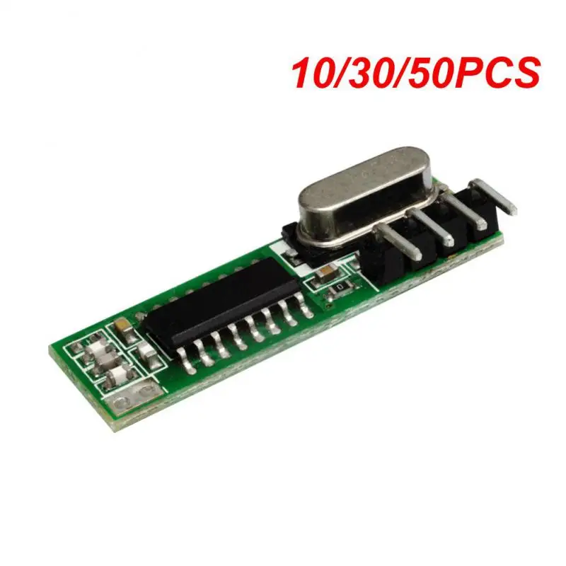 10/30/50PCS Superheterodyne Wireless Rf Low Power Consumption Rx470-4 433mhz Mini For Raspberry Pi Arduino Arm Mcu Kits