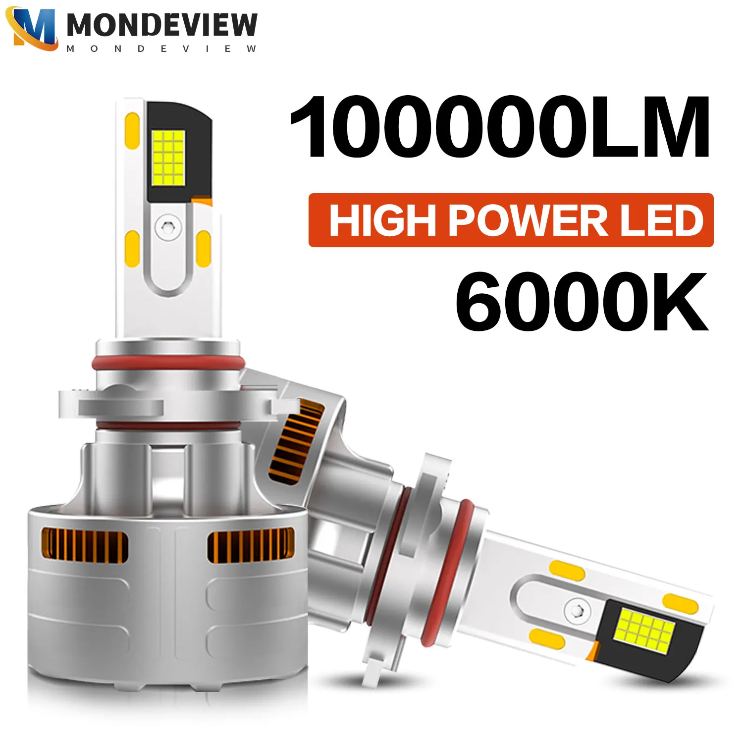 1 пара, Автомобильная Лампа H1 H4 H7 H11 9005 9006 6000K 880 Вт лм