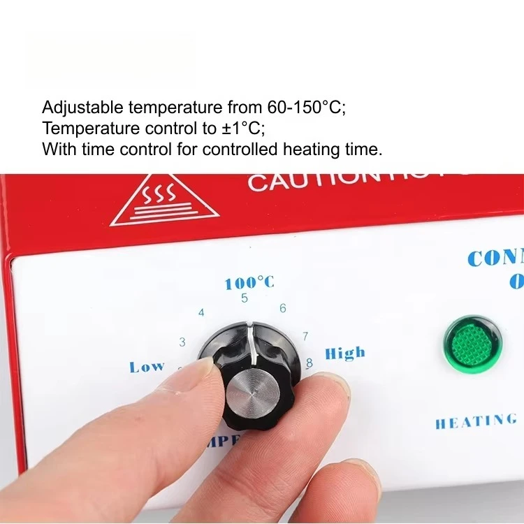 OFO-24D Digital Type Field Fiber Optic Oven Optical Connector Ferrule Epoxy Curing Oven for Patchcord Production