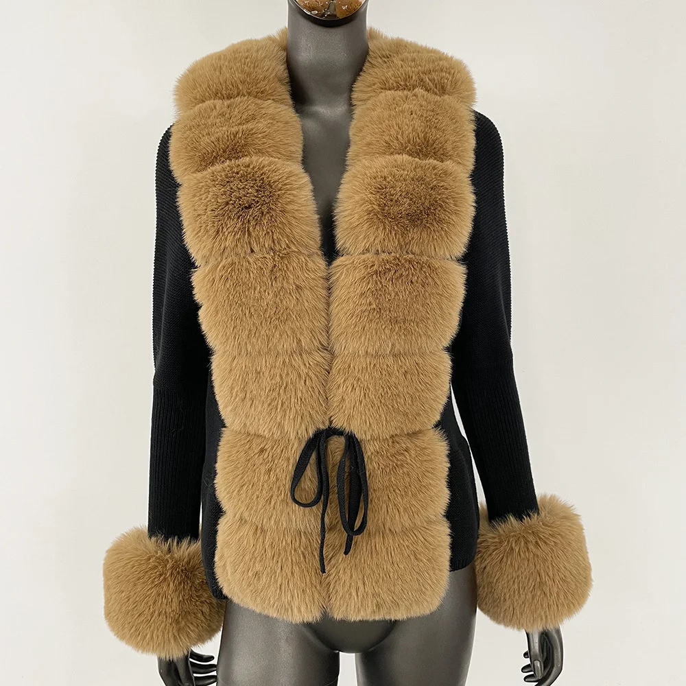 2025 Cappotto di pelliccia invernale da donna Collo di pelliccia Giacca da donna calda casual y2k Abbigliamento Cappotto di alta qualità di nuova moda Reggiseno della tuta sportiva