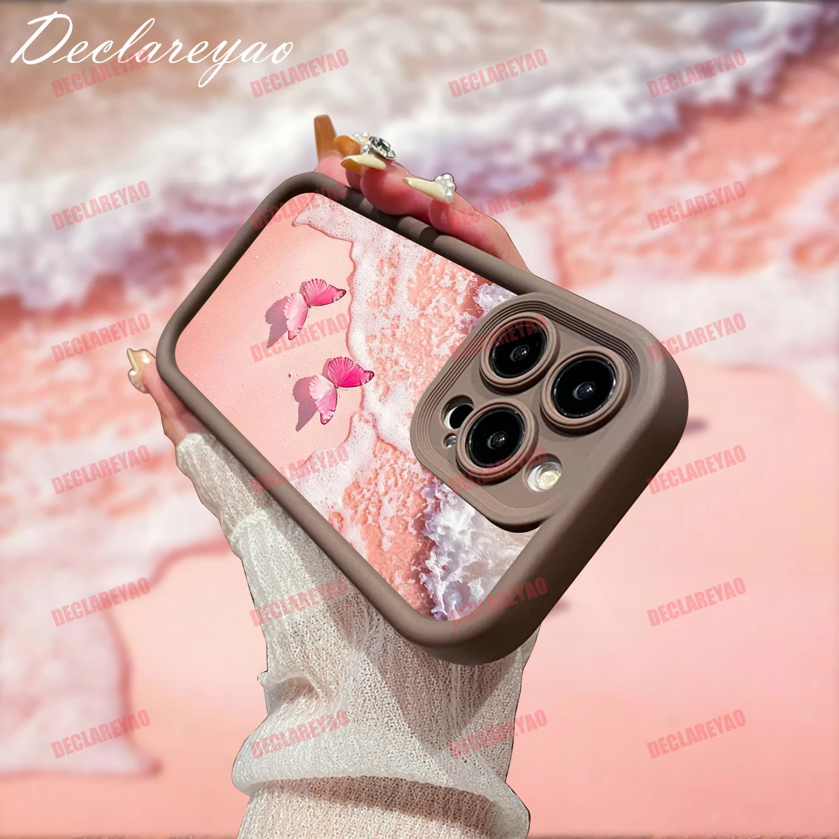 DECLAREYAO حافظة رفيعة وخفيفة الوزن غير لامعة من مادة البولي يوريثان الحراري لهاتف Redmi 9S Plus Sport 13 13R 12S 10C 9A 11 11A K50 12C 9 غير تغطي حافظة مضادة للصدمات