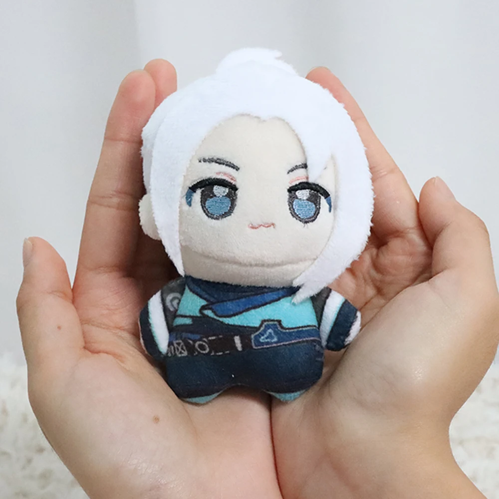 10 سنتيمتر لعبة جديدة VALORANT جيت ألعاب من القطيفة عالية الجودة الشكل لعبة الكرتون لعبة أنيمي تأثيري اللعب الجسم صرير أفخم المعلقات