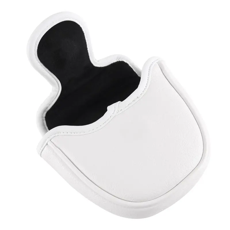 

【New User-Coupon!】Golf Mallet Putter Cover Headcover Magnetic Club Protector Fits For Odyssey 2 Ball Style Putters,RH LH