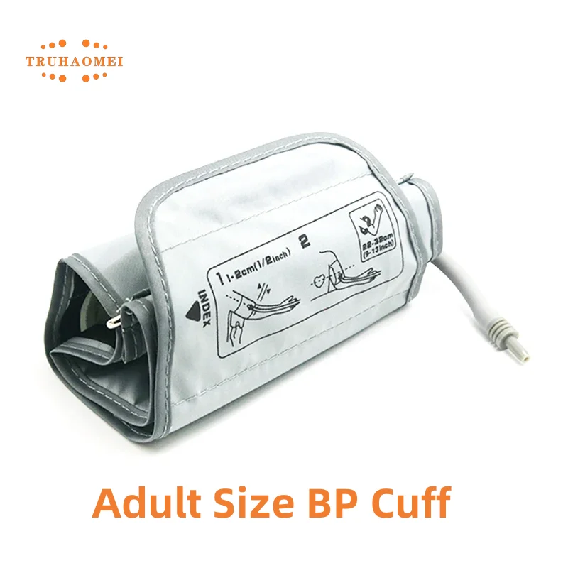 Adult or Large Adult Size BP Meter Cuff 22-32CM or 32-42CM Digital Arm Blood Pressure Monitor Cuff Single Tube for NIBP Device