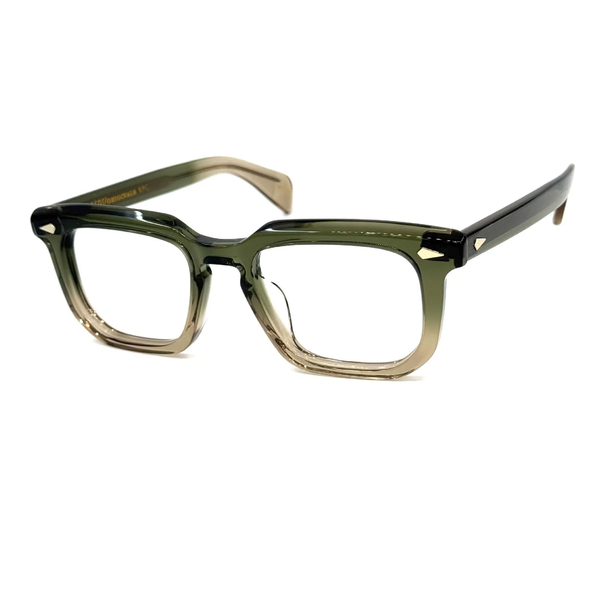 49mm ZISSEL New York Design Square Acetate Eyeglasses Fashion Spectacle Frame Men Women Progressive Glasses |Belight