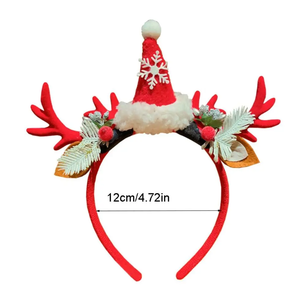 Engraçado elfo natal bandana papai noel boneco de neve chifres bandana decoração de natal plástico natal elfo bandana festa