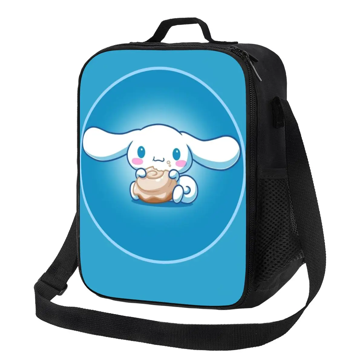 

Изолированная сумка для обеда с героями мультфильмов Cinnamoroll на заказ для женщин, термохолодильник, сумка для обеда, детская школьная сумка