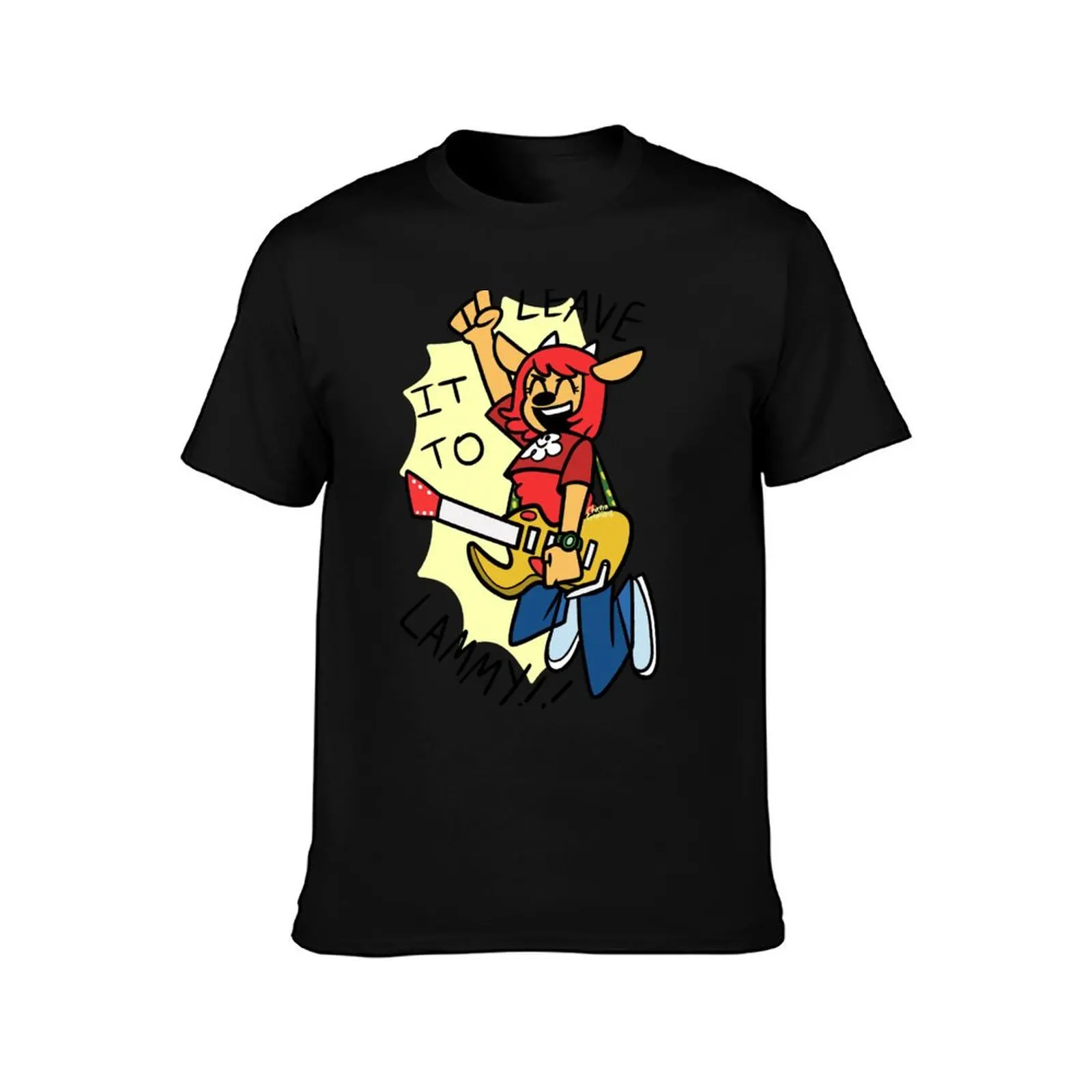 Jammin Lammy T-Shirt anime stuff customs design your own Short sleeve tee funny t shirts men