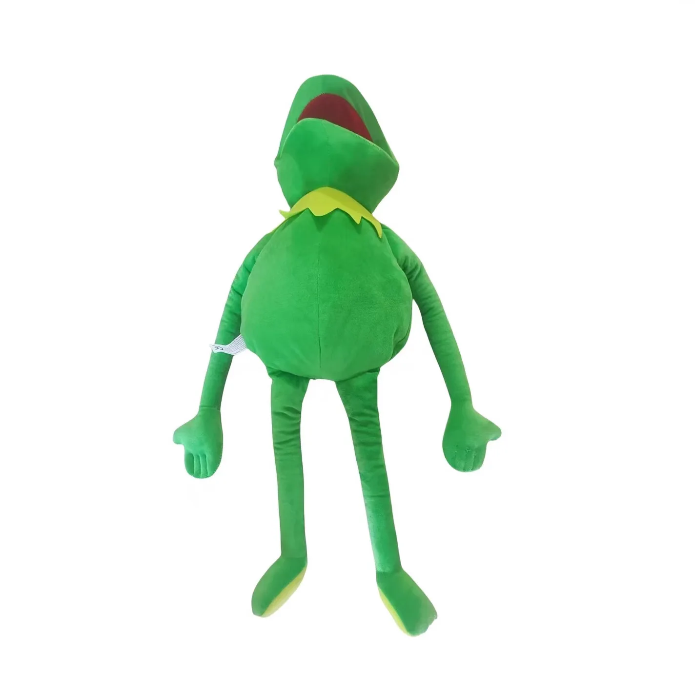Kermit The Frog Divertente bambola di peluche Burattino a mano Zaino Rana Animale Peluche Grande bambola Ventriloquist Puntelli per prestazioni per