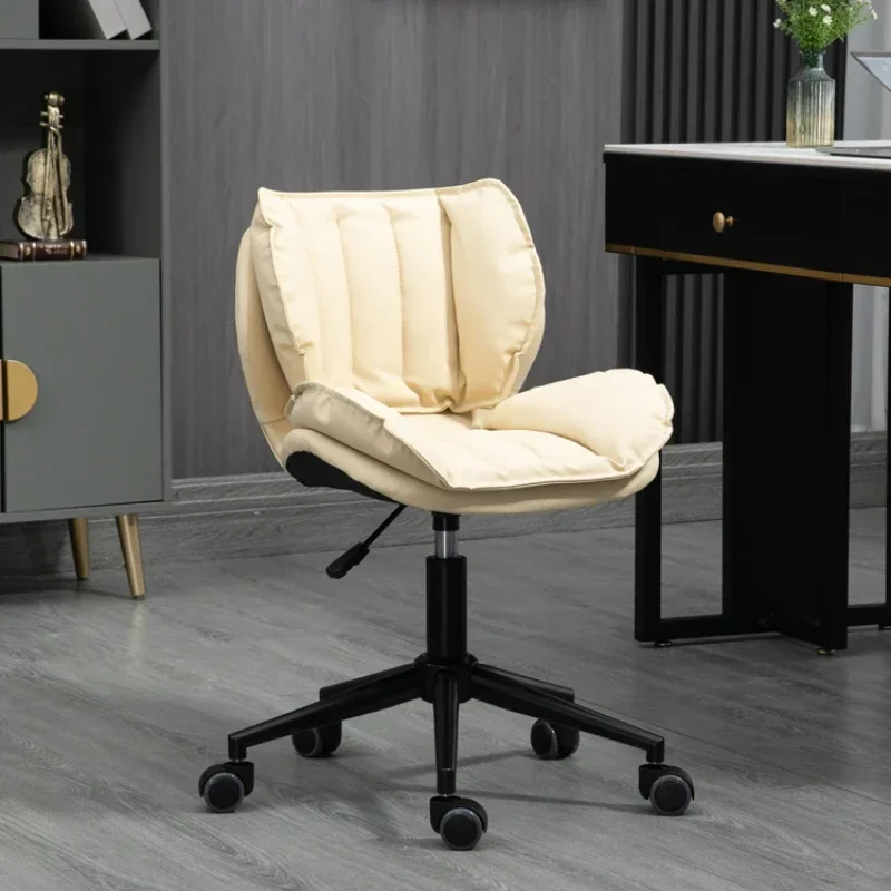 Nordic Computer Chair Home Office Chair Comfortable Bedroom Rotating Lift Makeup Artist Chair Dining Chairs