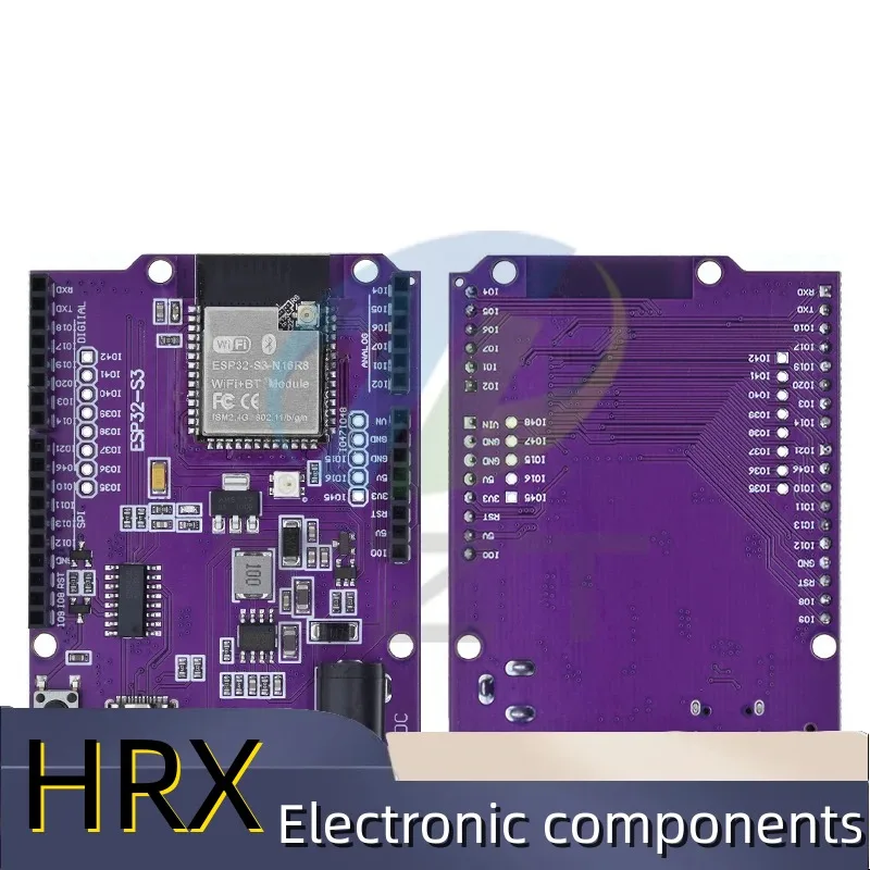 

D1 ESP32-S3 WiFi+Bluetooth 16MB Flash UNO D1 R3 Board Module CH340 N16R8 For ESP32 ESP-32 Development Board Wireless Module