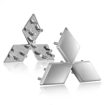 1 ks Auto Styling Emblem Odznak Přední Zadní Logo Kufru Krytka Pro Mitsubishi 7 8 I200 Pajero Montero Sport Outlander Mirage Eclipse 8 nejlepší prodej Znak Mitsubishi Montero - №6