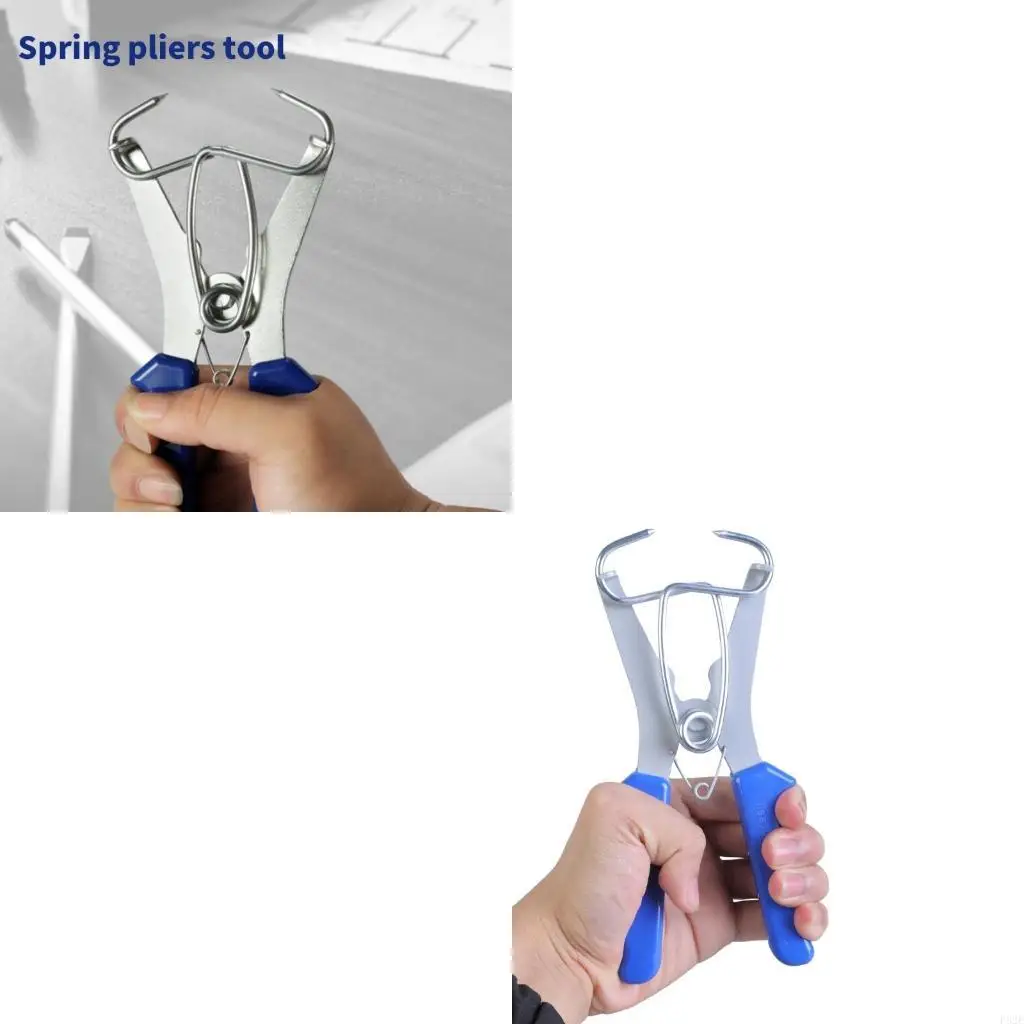 

P82E Spring Clamp Pliers Woodworking Tool Pliers for Frames Moldings Composite Miter