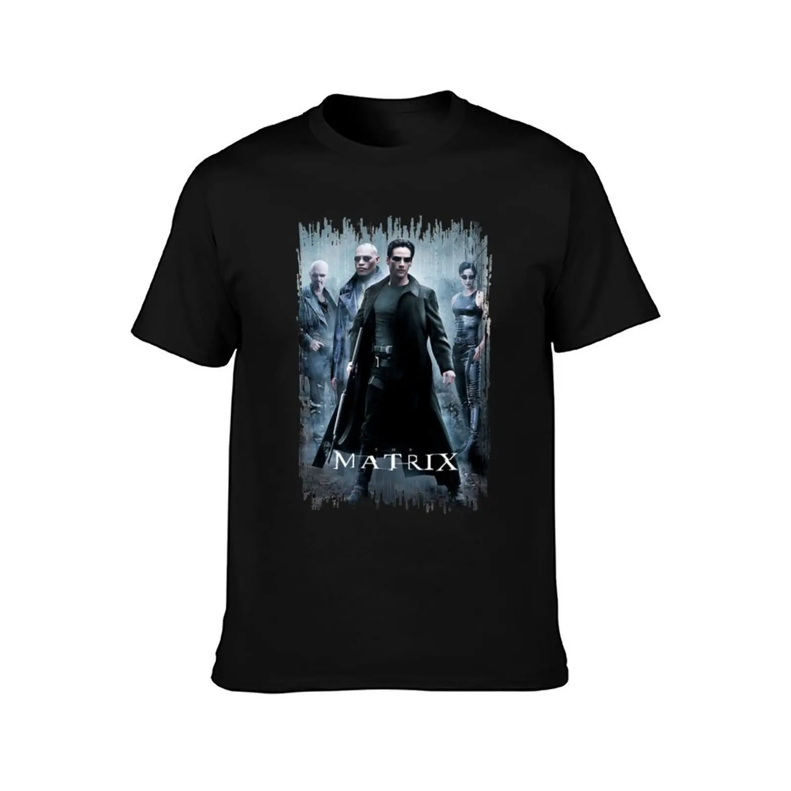 The Matrix Movie Poster Artwork 4 | Resurrections | 2021 T-Shirt Casual Loose Daily Wear T-Shirt