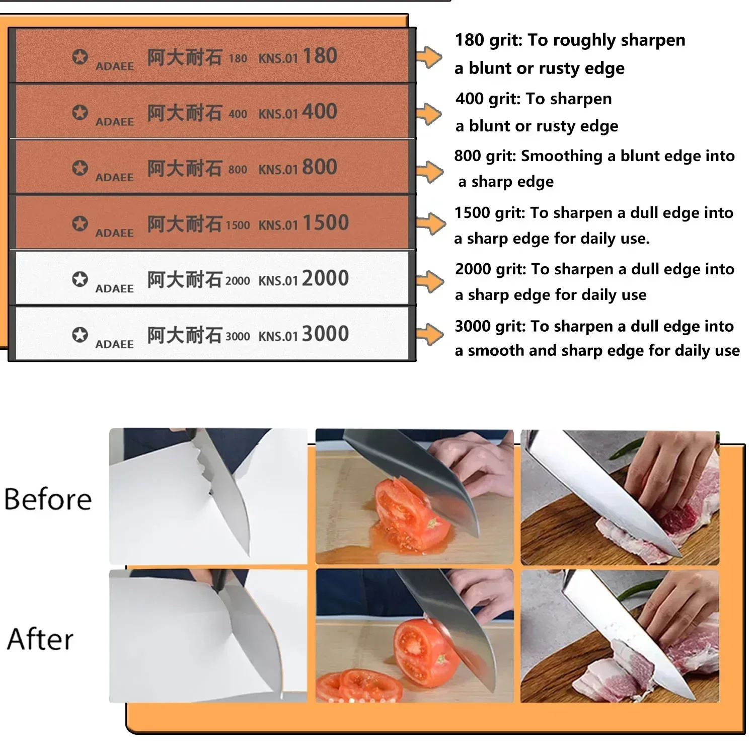 プロのナイフ研ぎ器,固定角度,研ぎ石,キッチン研ぎシステム,ダイヤモンド,研ぎ工具