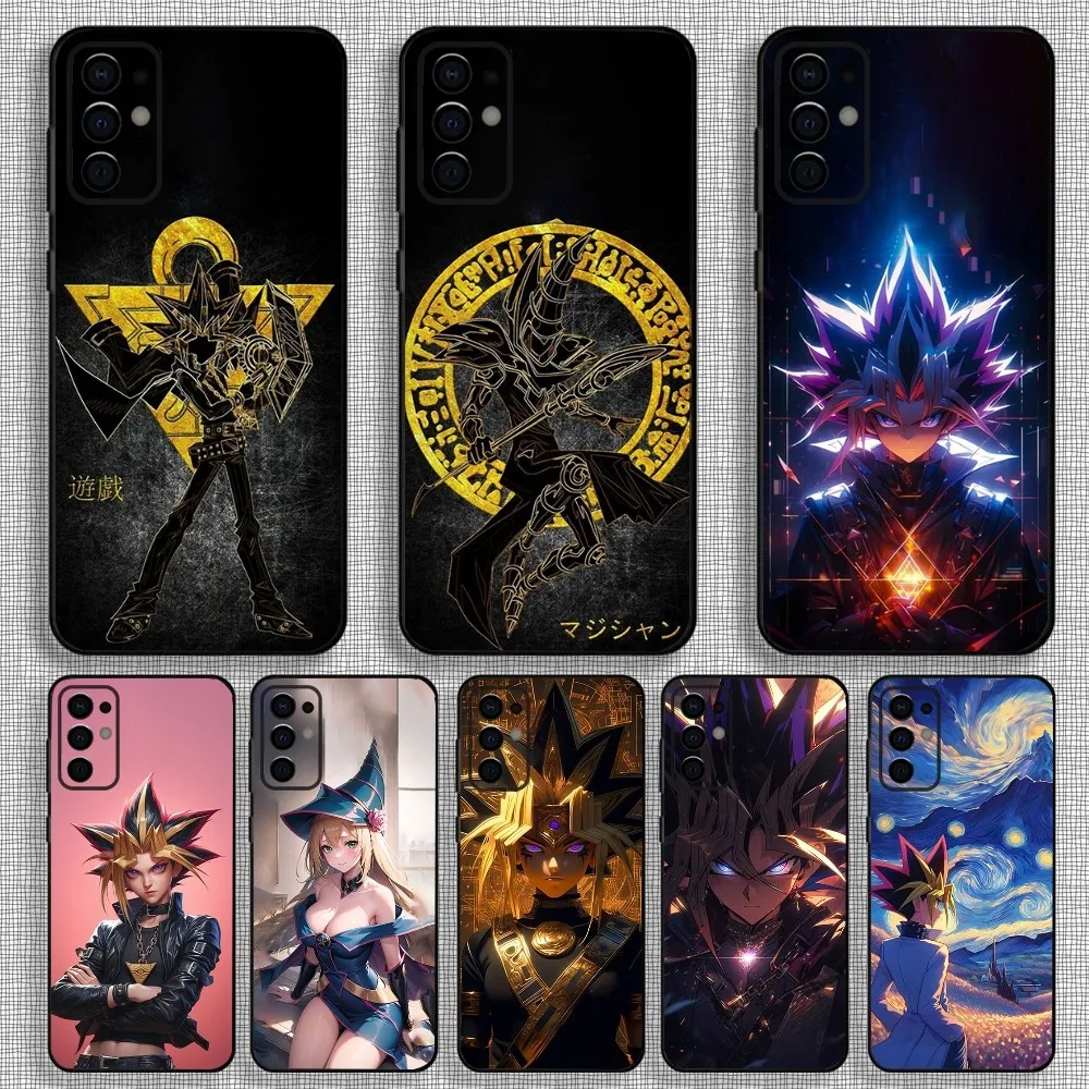 Anime Y-Yu Gi Oh Yugioh Phone Case For Samsung S24,S21,S22,S23,S30,Ultra,S20,Plus,Fe,Lite,Note,10,9,5G Black Soft Cover