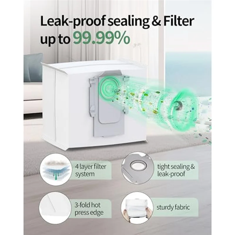 ABGP - Części zamienne do Roborock S8 / S8+ / S8 Pro Ultra Robot Odkurzacz Szczotka Główna Boczna Filtr Hepa Ścierka Mopująca Worki na Kurz