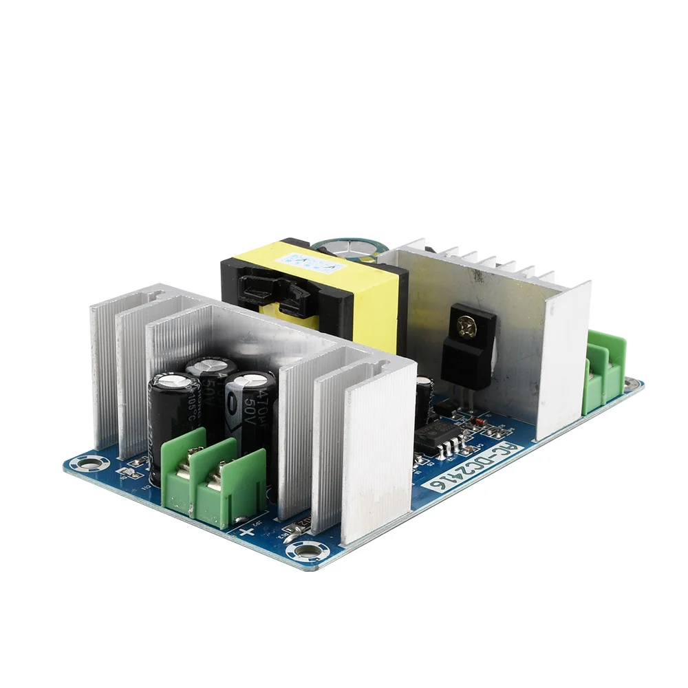Moduł zasilacza impulsowego 24V 6A 150W, moduł zasilania DC dużej mocy, przemysłowy moduł zasilania, płytka bez obudowy