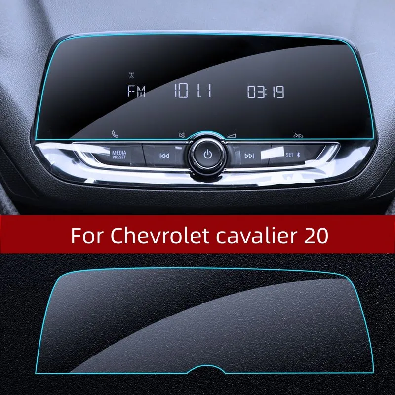 

For Chevrolet Cavalier 2016~2018 2019 2020 Trax Tracker 2020~2021 Onix 2021 Car Navigation Screen Protector Film Accessories