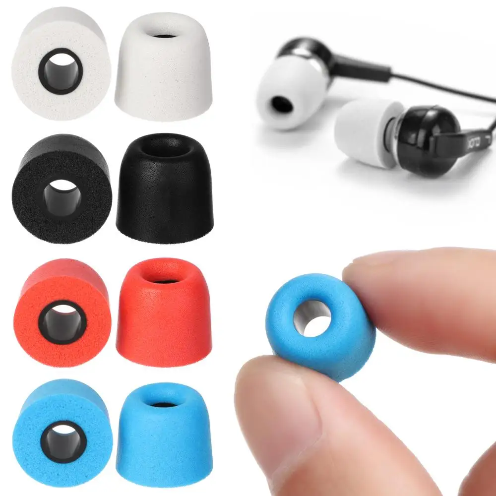 1/3 Pair Soft Memory Foam Replacement Eartips Noise Isolating T100 T200 T300 T400 Eartips for In-Ear Earphone Electronics