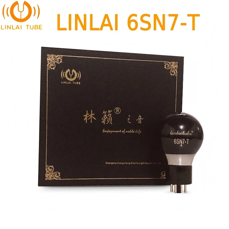 LINLAI 6SN7-T Vacuum Tube Upgrade 6H8C 6N8P CV181 6SN7SE 6SN7 HIFI Audio Valve Electronic Tube Amplifier DIY Matched Quad