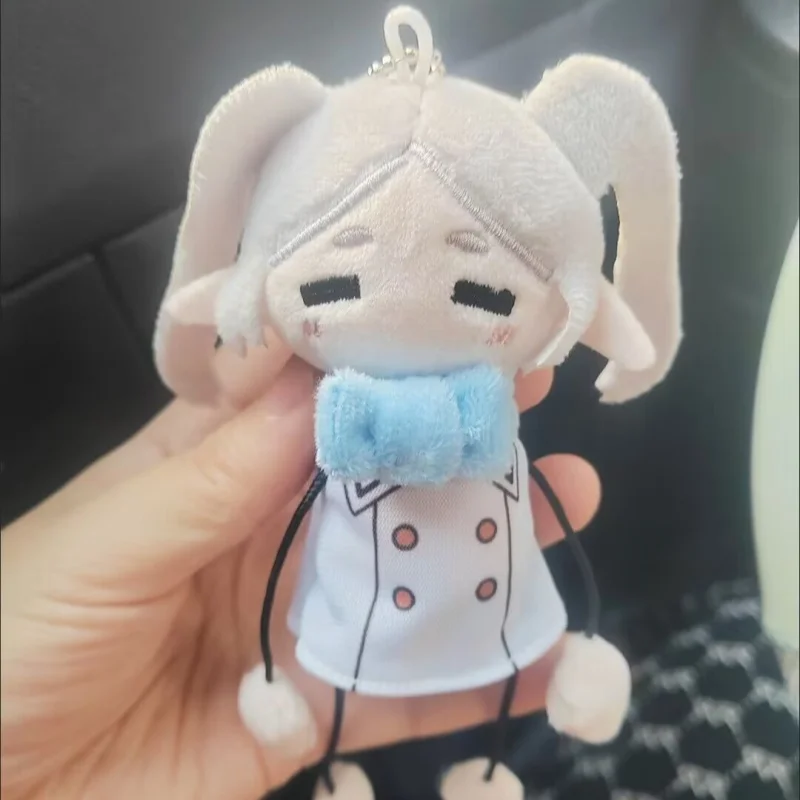 Frieren: Beyond Journey's End Frieren Pp Cotton Thin Limbs Doll Palm Toy Car Keychain Backpack Zipper Pendant Collectible Gift