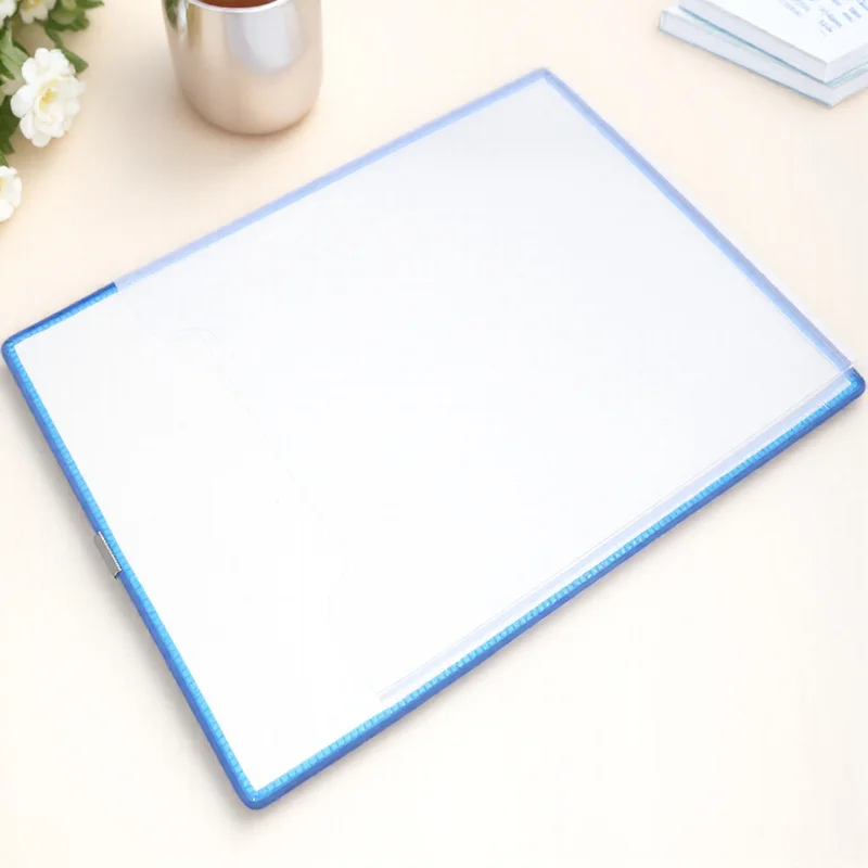 

A4 File Box Transparent Thickened Plastic Document Storage Bag For Home Office Wall Hanging Organizer File Folder Budget