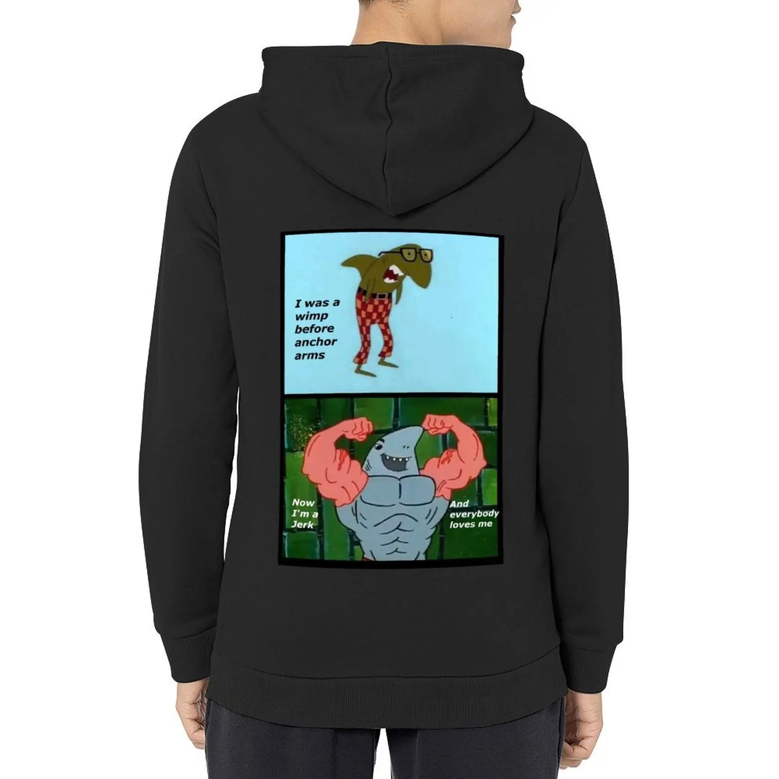 

Anchor Arms Hoodie korean style clothes mens designer clothes graphic t shirts men men's sweat-shirt oversized hoodie