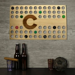 Colorado Beer Cap Map Home Bar Craft Beer Drink Up Beer Cap Trap Hanger Pubs Man Caves Groomsman Gifts All States Available